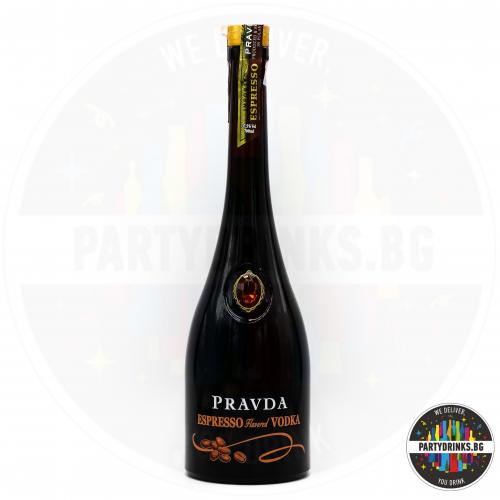 Водка Pravda Espresso 700ml 37.5%